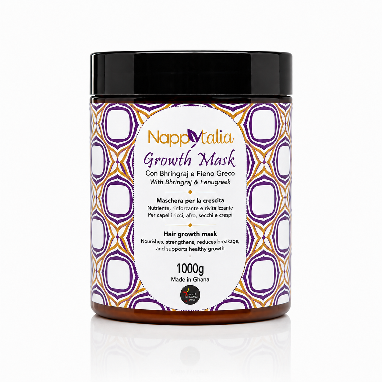 1 Litre Healthy Growth Hair Mask for Curly & Afro Hair Growth Mask for Curly and Afro Hair 1000ml