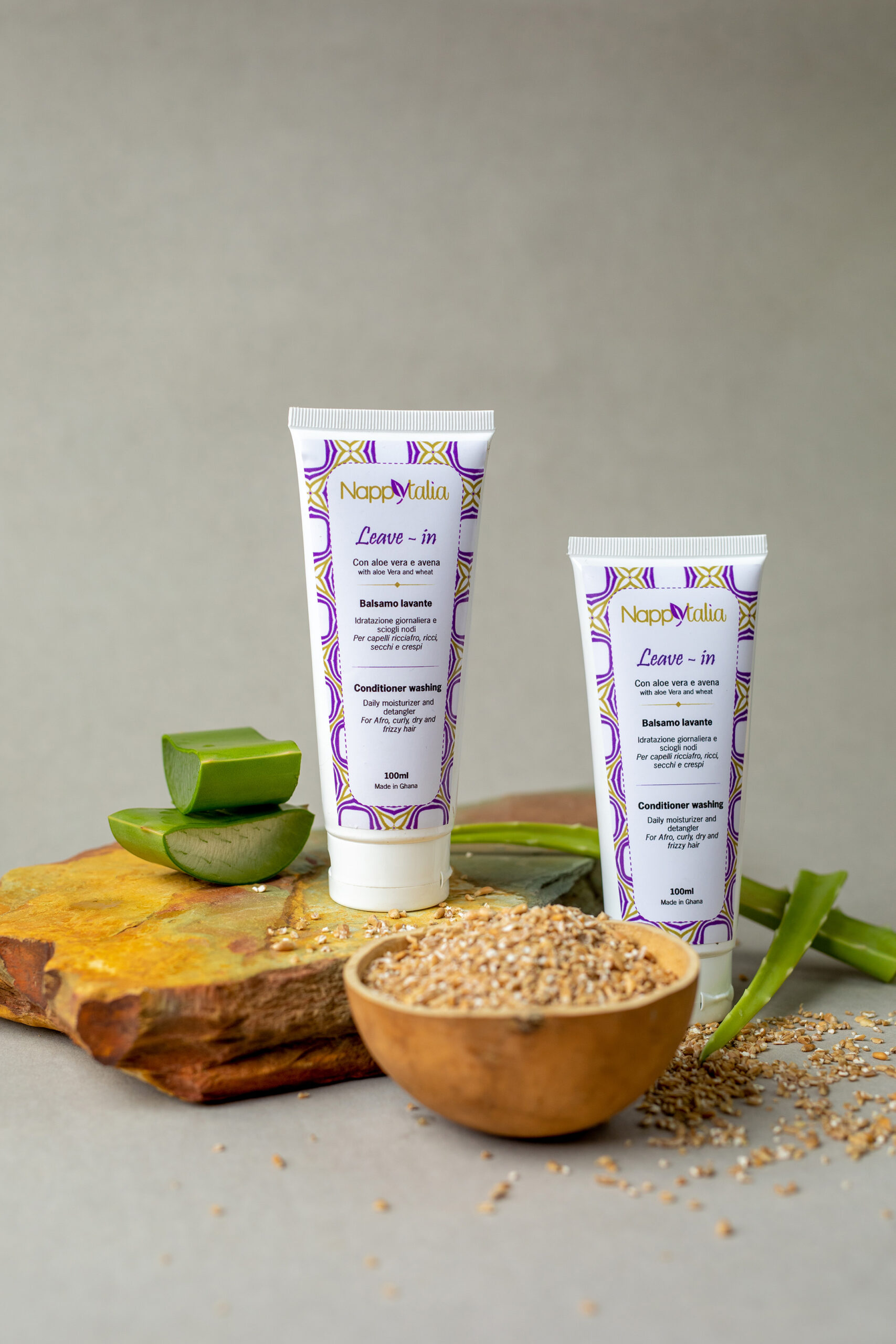 Leave in conditioner per capelli afro