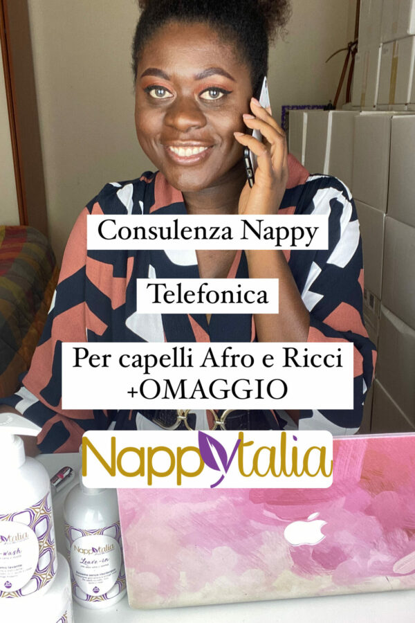 sulenza Nappy telefonica per capelli afro e ricci (45 mins)