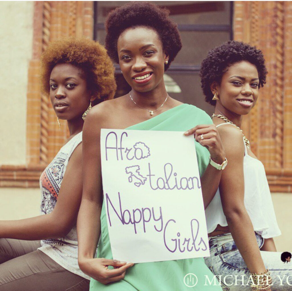 Fondazione della community Afro Italian Nappy Girls in Italia per la valorizzazione dei capelli afro e dell'identità afroitaliana