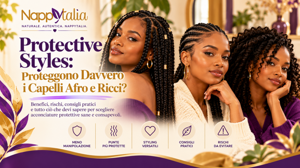 Protective Styles: Proteggono i Capelli Afro e Ricci?